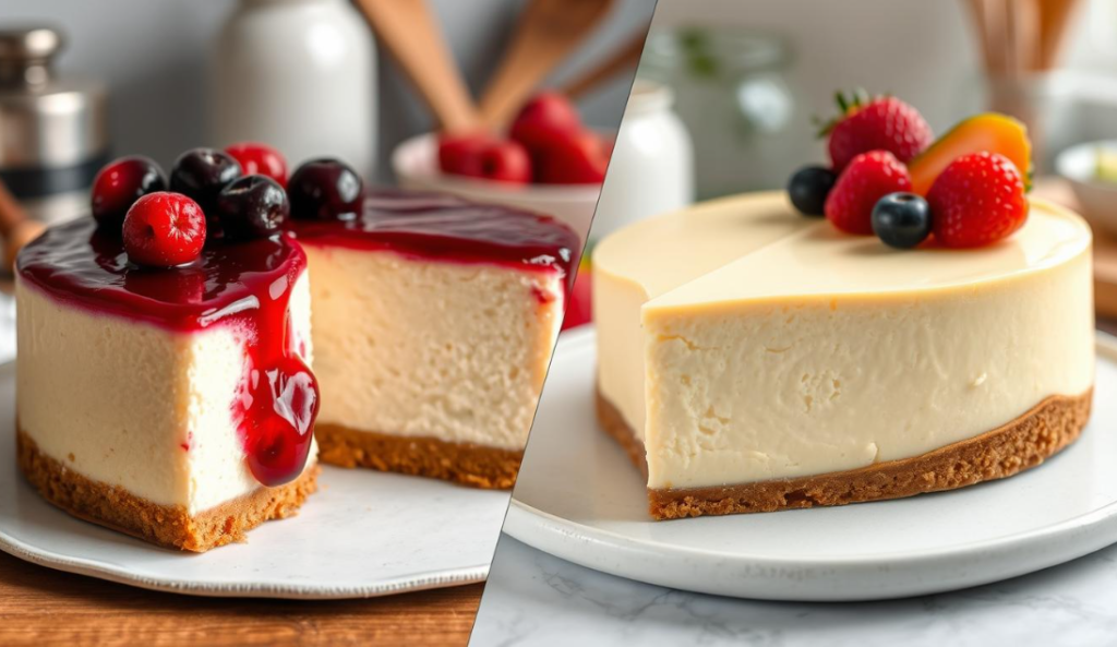 difference between New York cheesecake and cheesecake