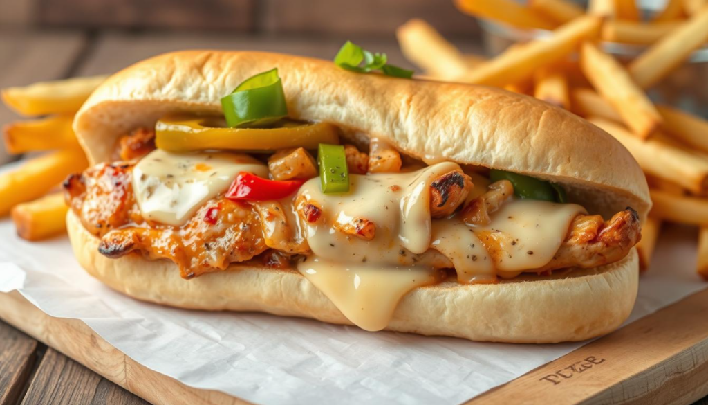 Chicken Philly Cheesesteak