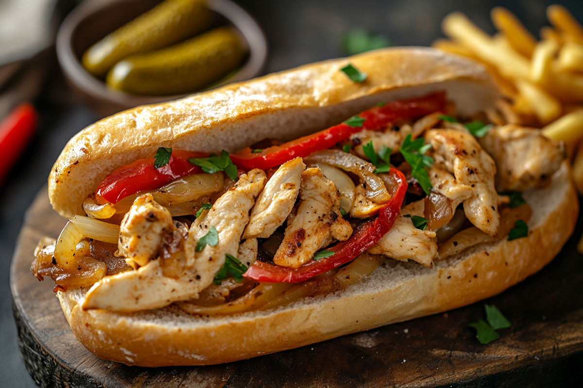 Chicken Philly Cheesesteak