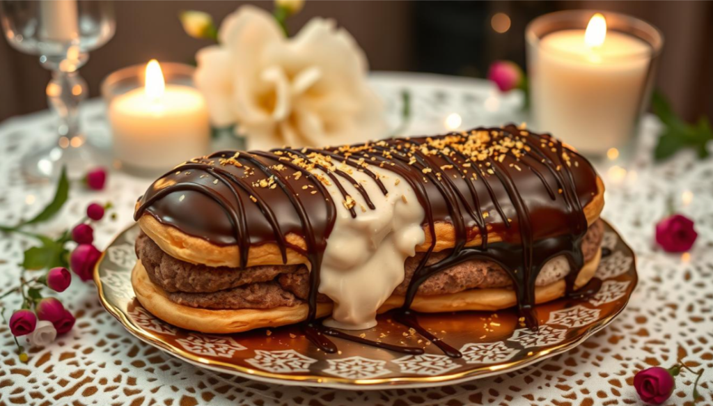 Chocolate Eclair Ice Cream