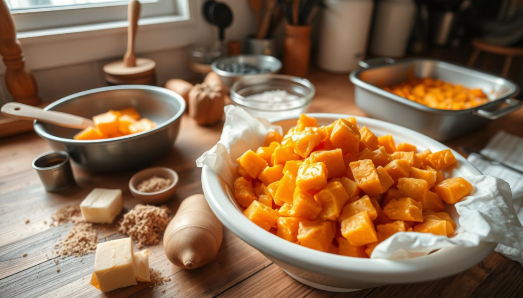 Old Fashioned Sweet Potato Casserole