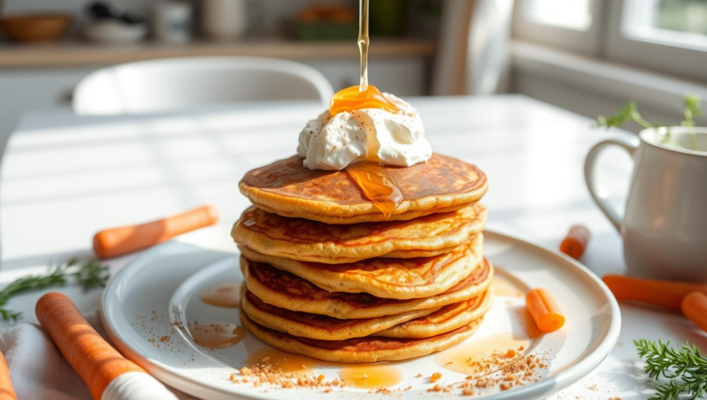 Protein Pancakes With Carrots