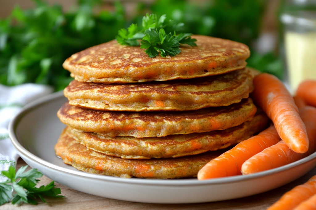 Protein Pancakes With Carrots: Healthy Breakfast Delight