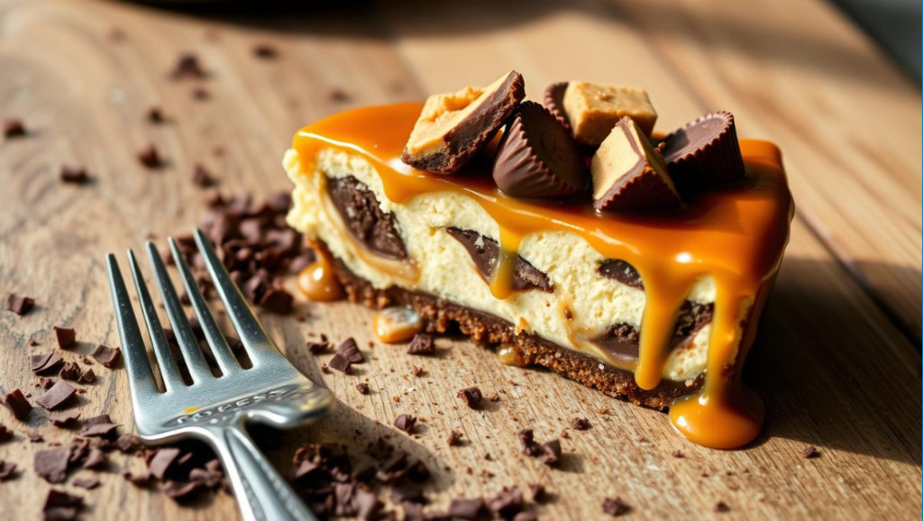 Reese's Caramel Cheesecake