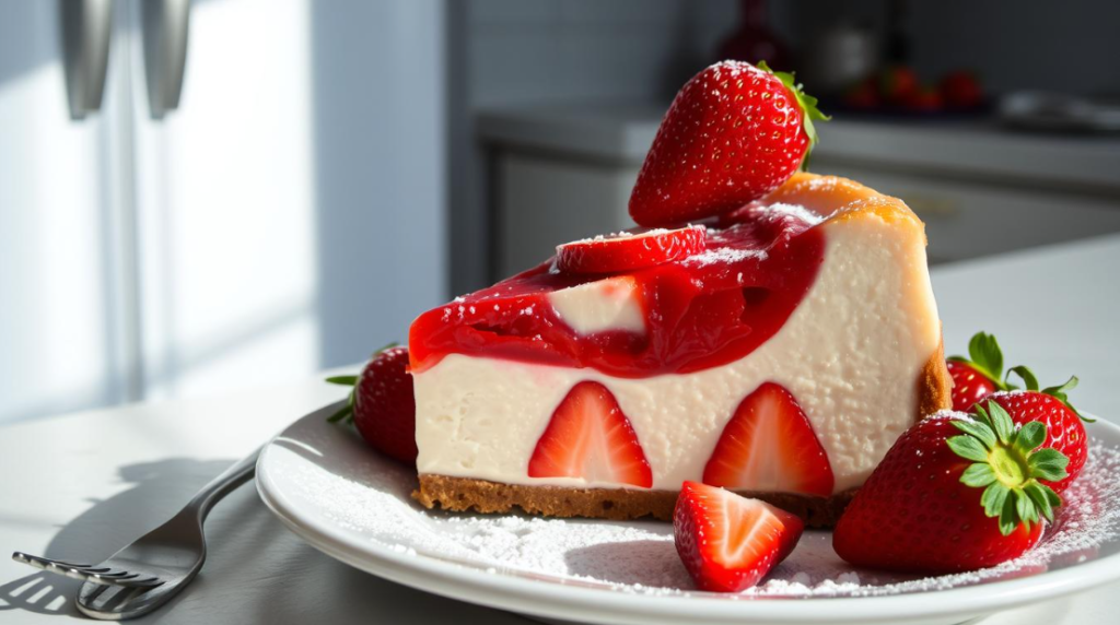 Can you freeze strawberry cheesecake?