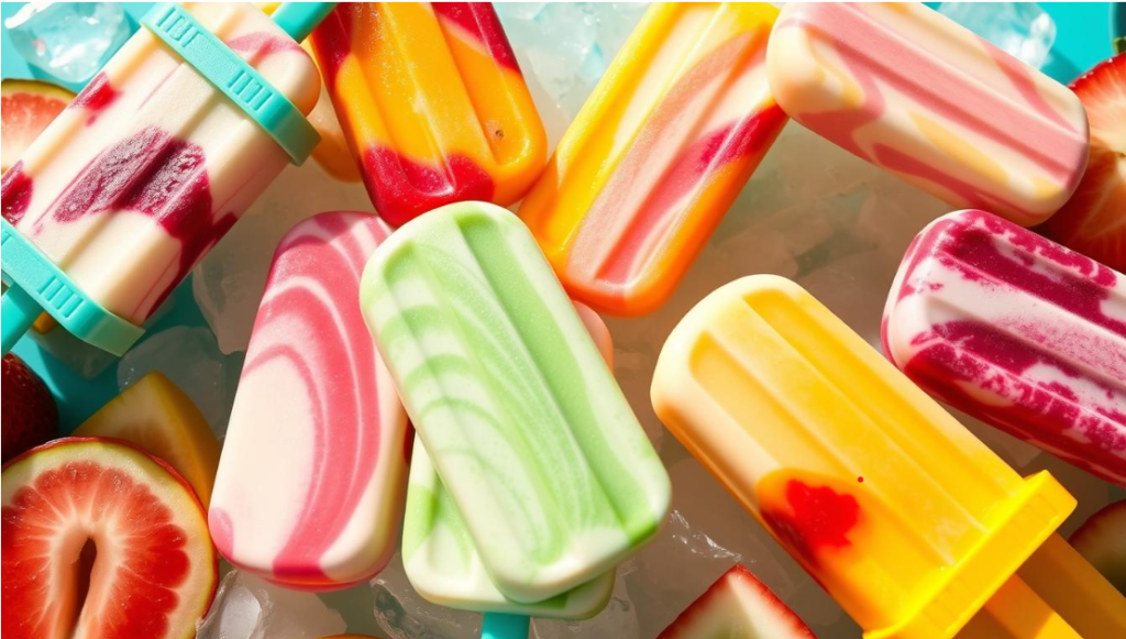 homemade popsicles creamy not icy