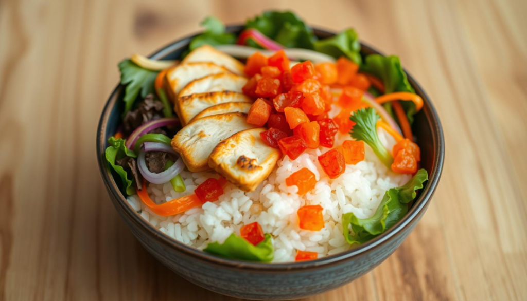 rice bowl topping goji berries