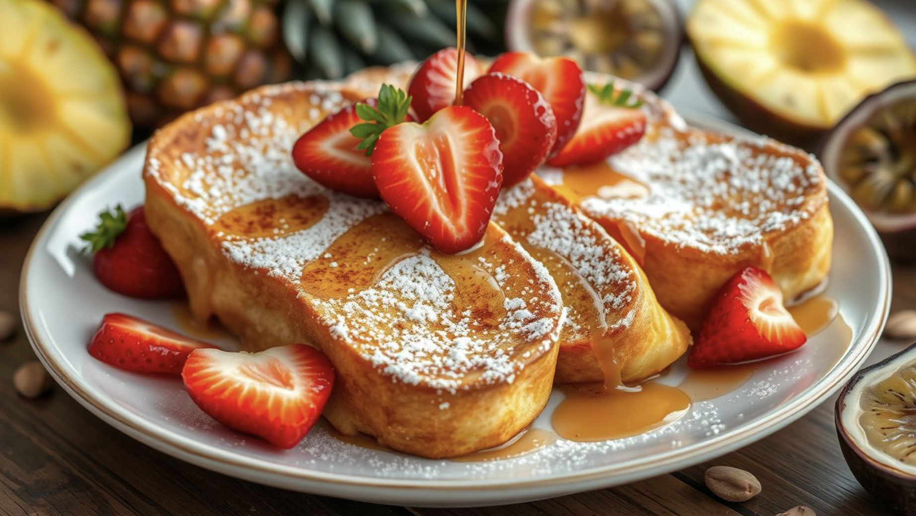 Hawaiian Roll French Toast